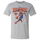 Jalen Brunson New York Knicks Caricature WHT