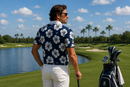 Midnight: Deep Water Bloom | Polo Shirt (slim fit)