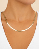 Herringbone Chain Necklace