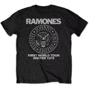 Ramones Tour 1978 Band Mens T-shirt- First World Tour