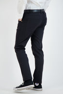 NEW & UPDATED Super - Stretch Men's Chinos //Casual// Black - Performance Collection