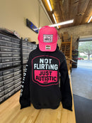 Not Flirting Just Autistic Hoodie
