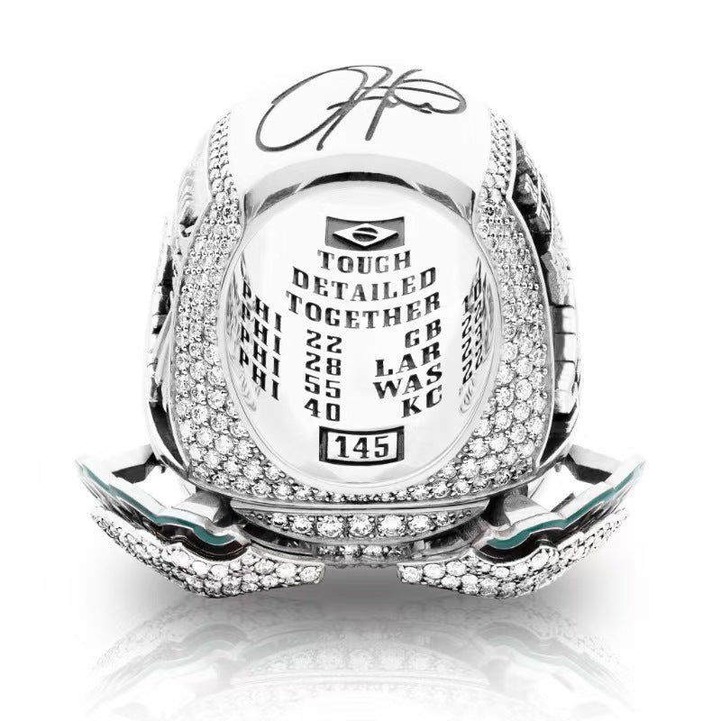 Philadelphia Eagles Super Bowl LIX Rings 