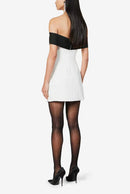Off-Shoulder Margot Dress with Bow Detail | ZAKAPOP