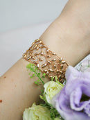 Olive Leaf Cuff Bracelet