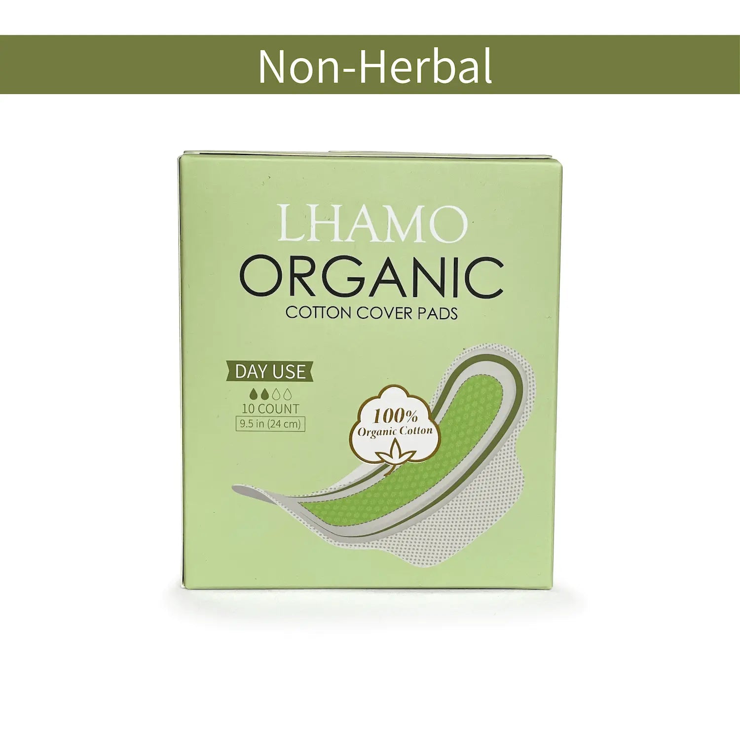 Organic Cotton Cover Pads - Day Use