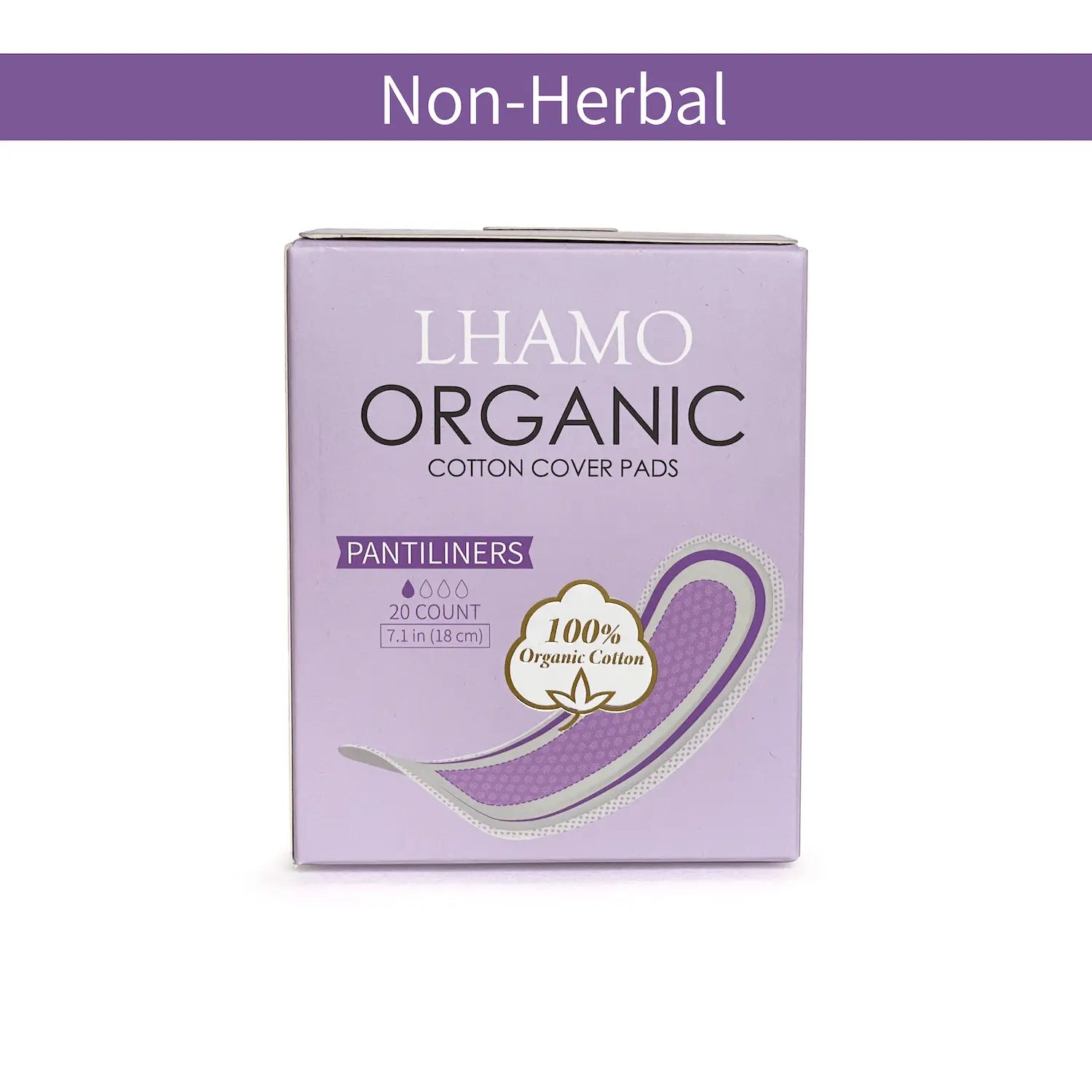 Organic Cotton Cover Pads - Pantiliners