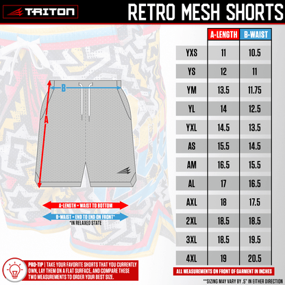 Freedom Pops Mesh Lifestyle Baseball Shorts
