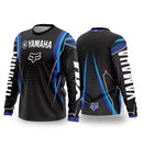 Summer YAMAHA Men Women Motorcycle Riding Suit Loose Breathable Quick Drying Off-Road Racing Suit Long Sleeved Sports T-Shirt