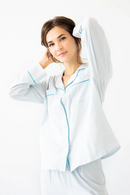 Classic Luxury Pajamas in Brushed Pima Cotton