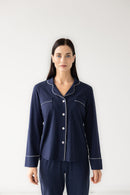 Classic Luxury Pajamas in Brushed Pima Cotton