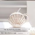 Seashell Mug with Straw | ZAKAPOP