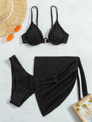 Sexy Split Three Piece Swimwear | ZAKAPOP
