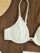 Sexy Split Three Piece Swimwear | ZAKAPOP