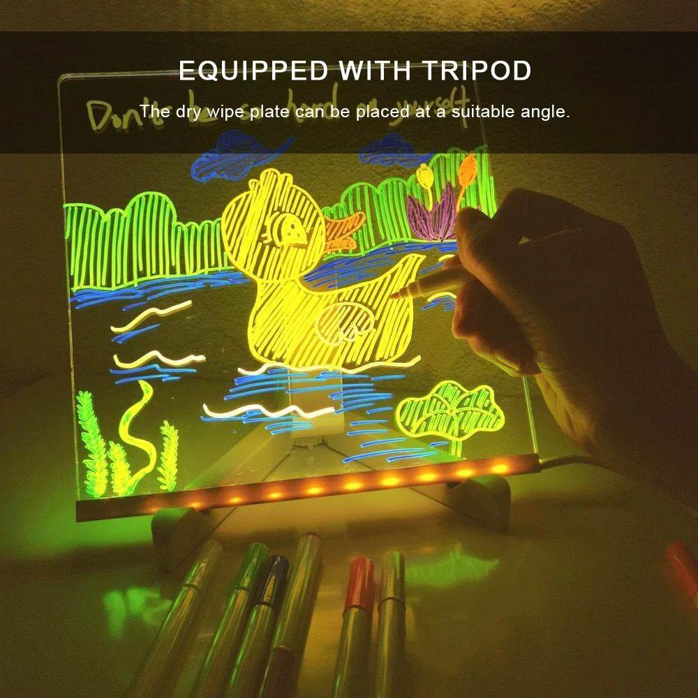 Light-Up Coloring Board 🎨