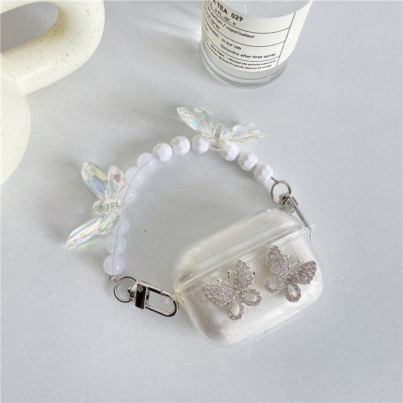 Shimmering Powder Diamond Butterfly For AirPods | ZAKAPOP