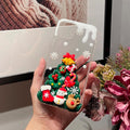Handmade Simple Christmas Cream Phone Case (Customizable) | ZAKAPOP
