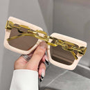 Square Beach Sunshade Fashion Sunglasses | ZAKAPOP