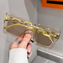 Square Beach Sunshade Fashion Sunglasses | ZAKAPOP