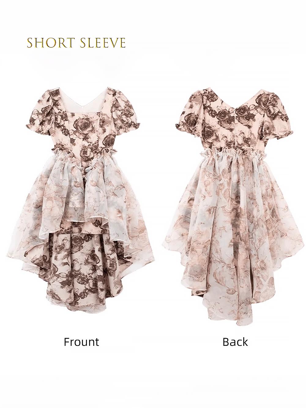 Steampunk Rose French Vintage Tail Dress | ZAKAPOP