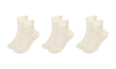 tittimitti® 100% Organic Combed Cotton Luxury Women's Socks 3-Pack. Made in Italy.