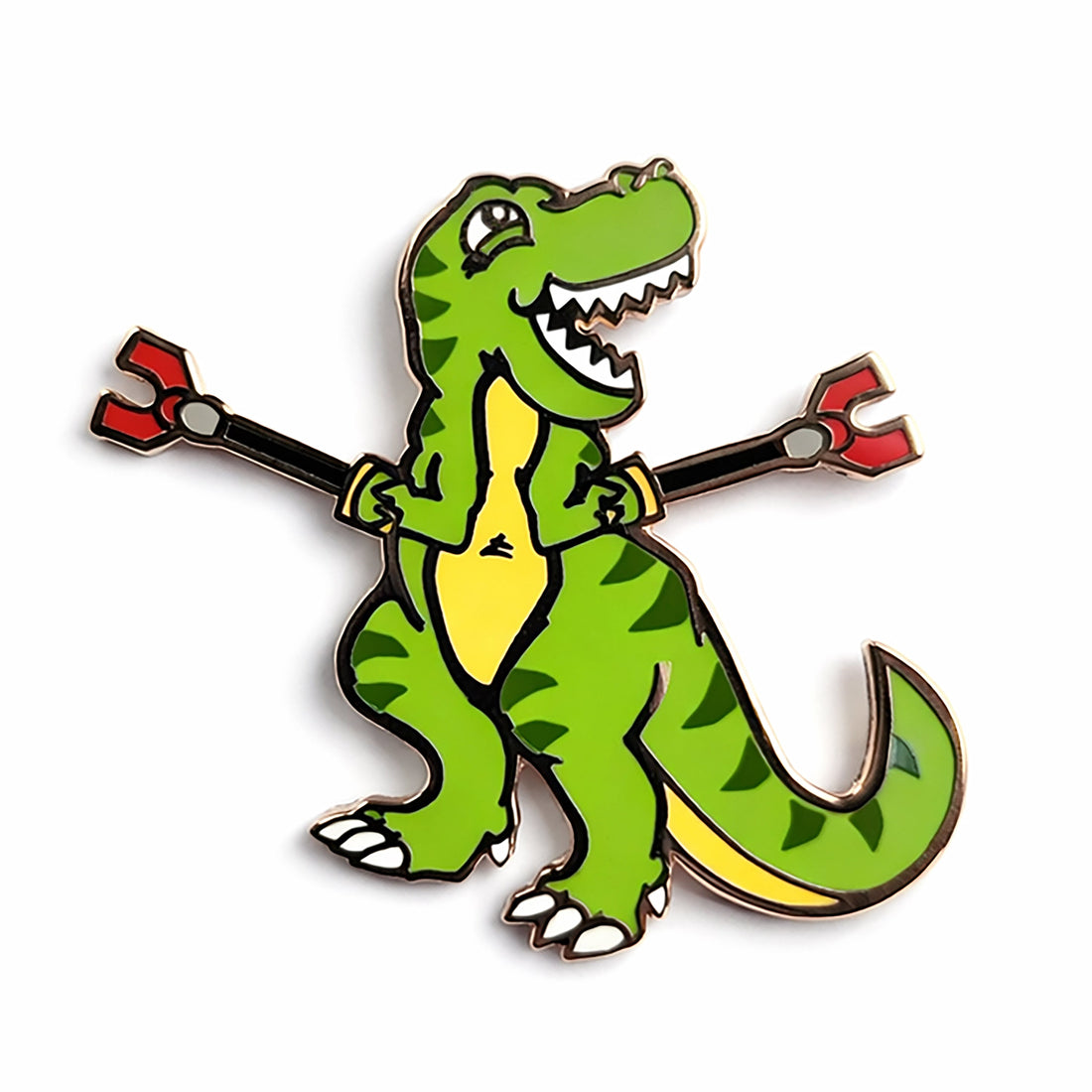 Unstoppable T-Rex Pin