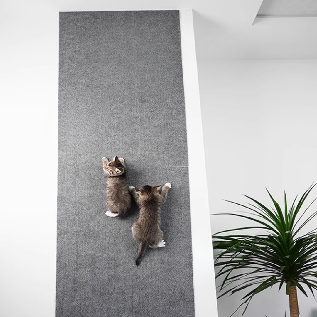 Self-adhesive Cat Scratcher Mat, Trimmable Cat Carpet | ZAKAPOP