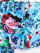 Women's Floral Print Three-Piece Set Swimsuit with Long-Sleeve Hoodie | ZAKAPOP