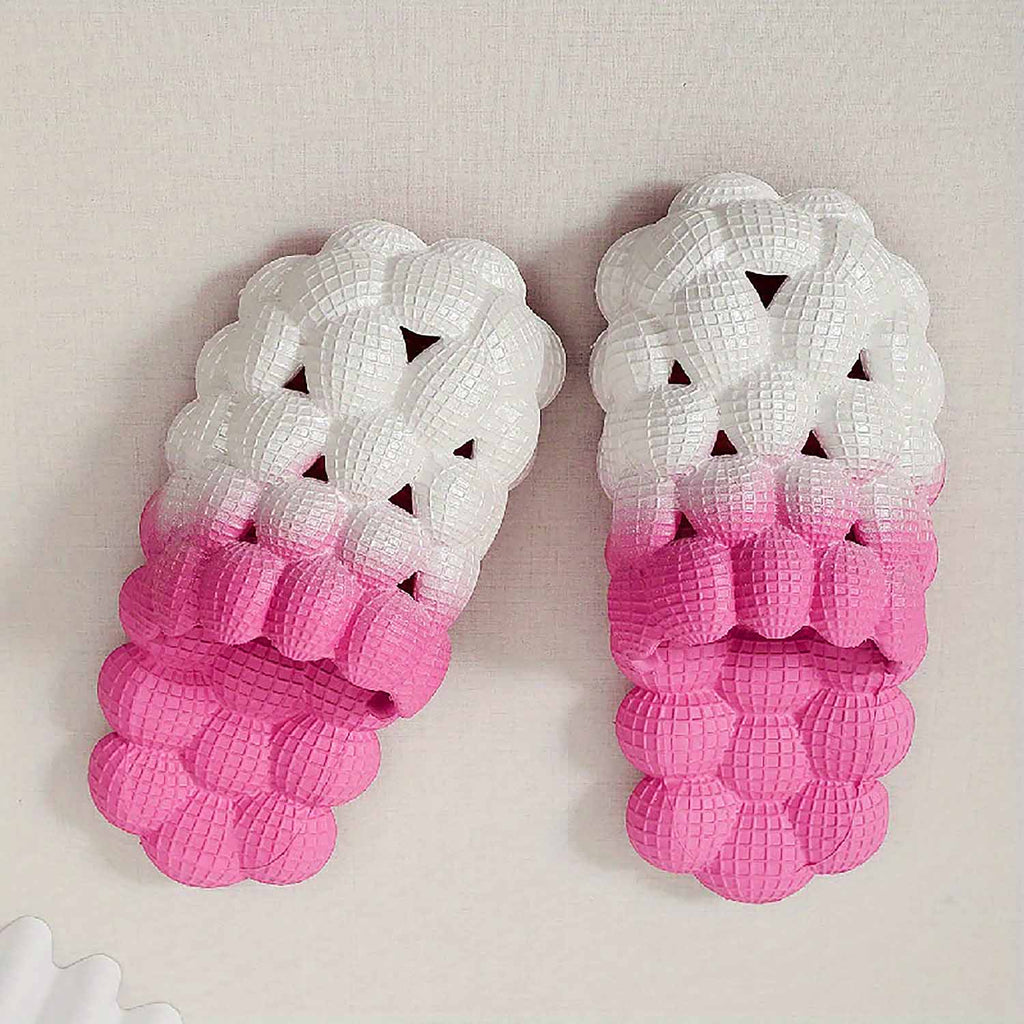 Women's Ombre Color Bubble Slides Slippers | ZAKAPOP