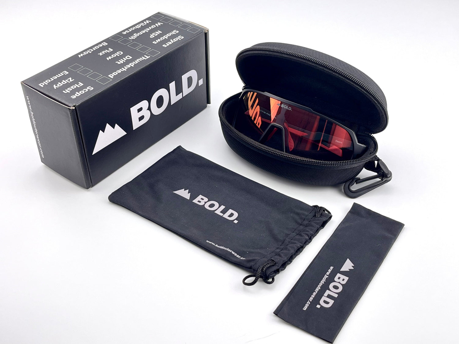 BOLD Slayers Photochromic Sunglasses – MTB, Ski &amp; Lifestyle Eyewear