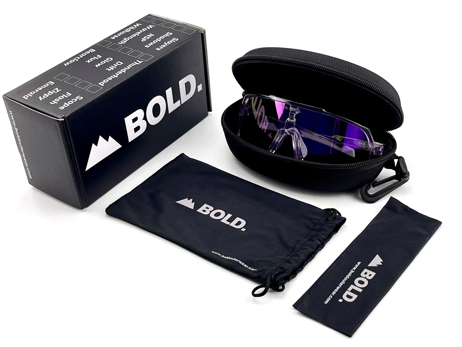 BOLD Slayers Photochromic Sunglasses – MTB, Ski &amp; Lifestyle Eyewear