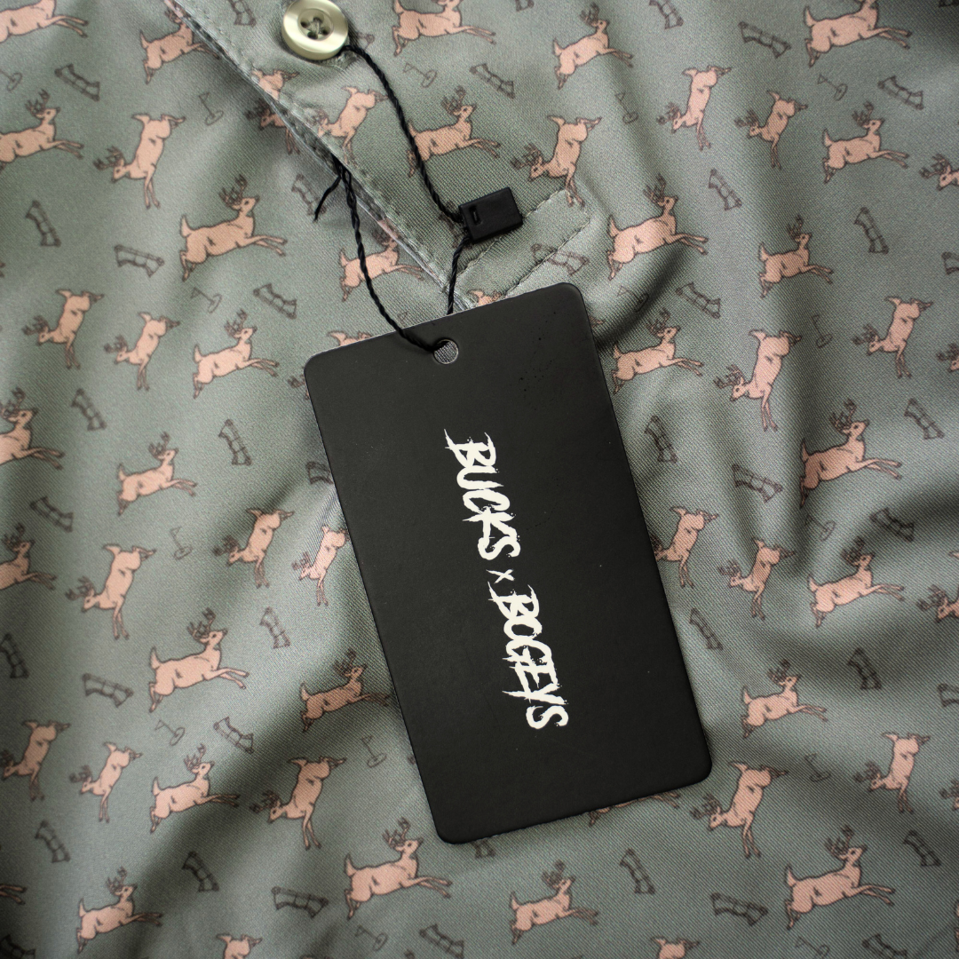"Bows &amp; Bucks" Golf Polo