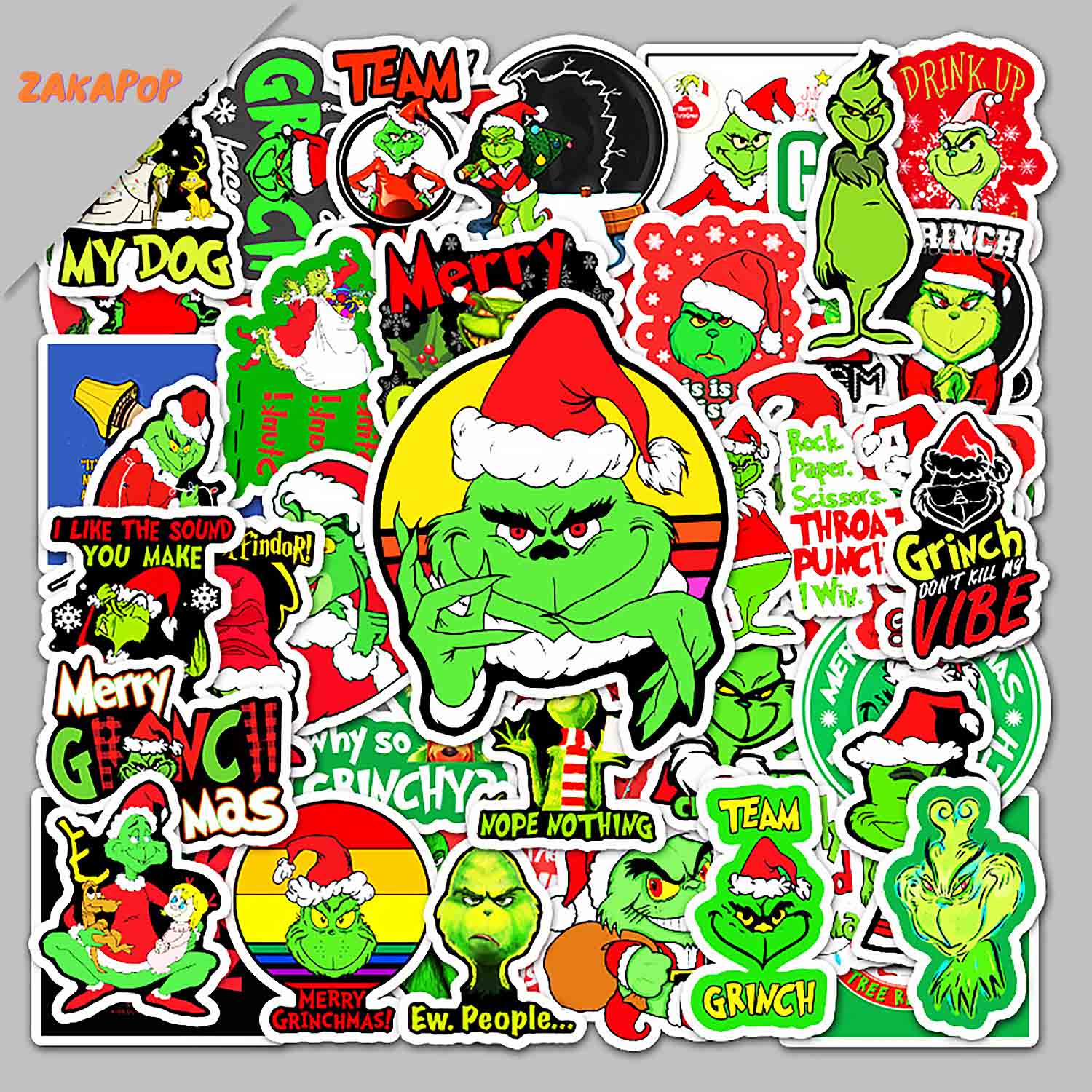 ZAKAPOP's Marry Grinchmas DIY Sticker Phone Case