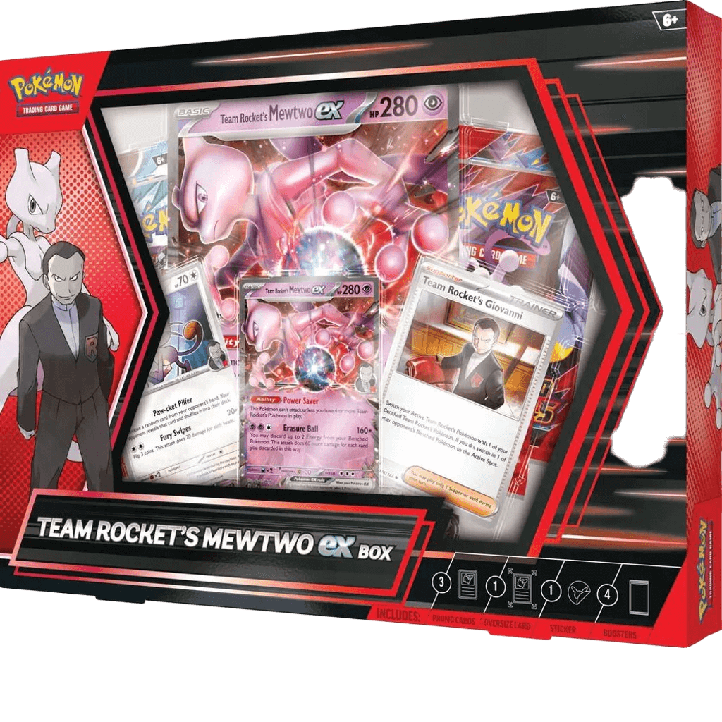 Team Rocket's Mewtwo ex Box