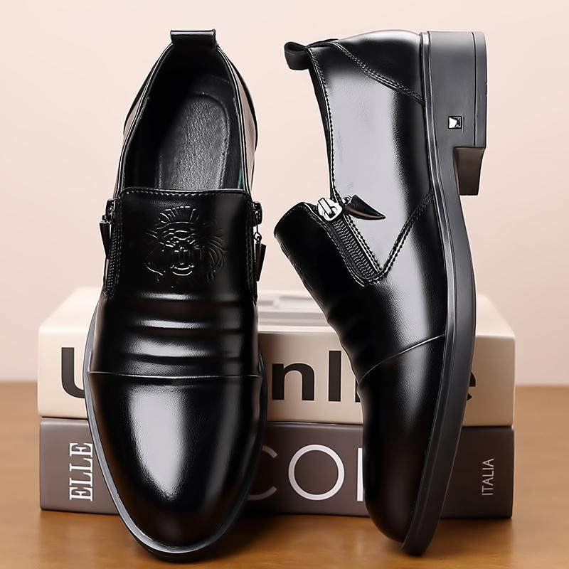Men's High-Top Denim Business Shoes