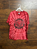 2012 Biker Black HIlls Sturgis Tie Dye T-shirt Bald Eagle L