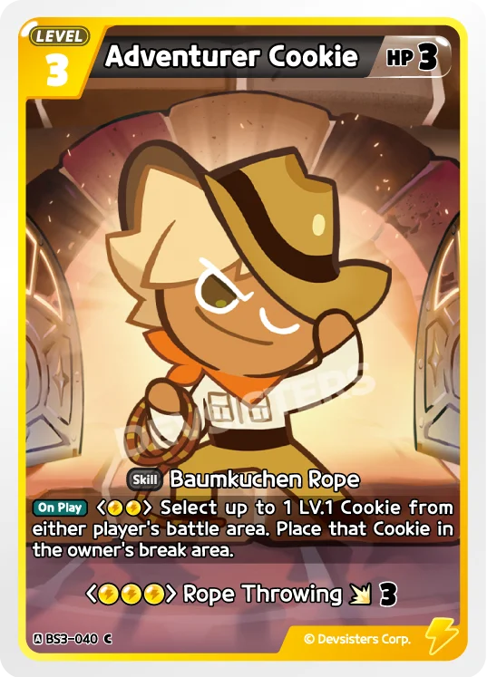 Adventure Cookie BS3-040 C | Common Card