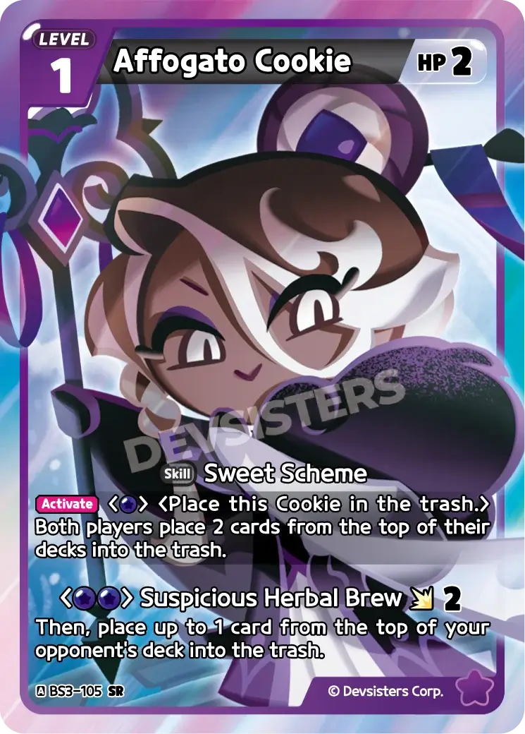 Affogato Cookie (BS3-105) SR | Super Rare Card