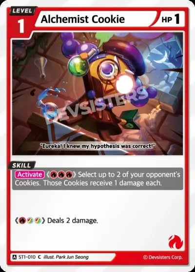 Alchemist Cookie ST1-010 C | Common Card