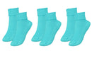 tittimitti® 100% Organic Combed Cotton Luxury Women's Socks 3-Pack. Made in Italy.