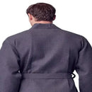 Waffle Spa Bathrobe for Men -  Absorbent, Lightweight
