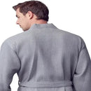Waffle Spa Bathrobe for Men -  Absorbent, Lightweight