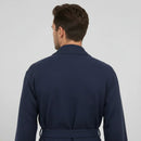 Waffle Spa Bathrobe for Men -  Absorbent, Lightweight