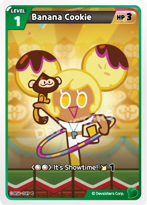 Banana Cookie BS1-032 C | Common Card
