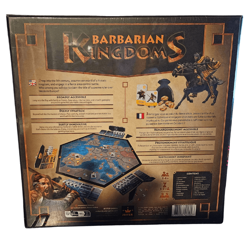 Barbarian Kingdoms Board Game - Ares Games