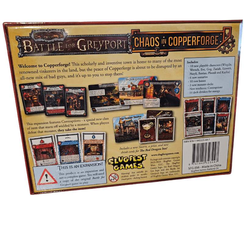 The Red Dragon Inn: Battle For Greyport - Chaos in Copperforge Expansion