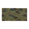 "Jungle Choco" Beach Towel