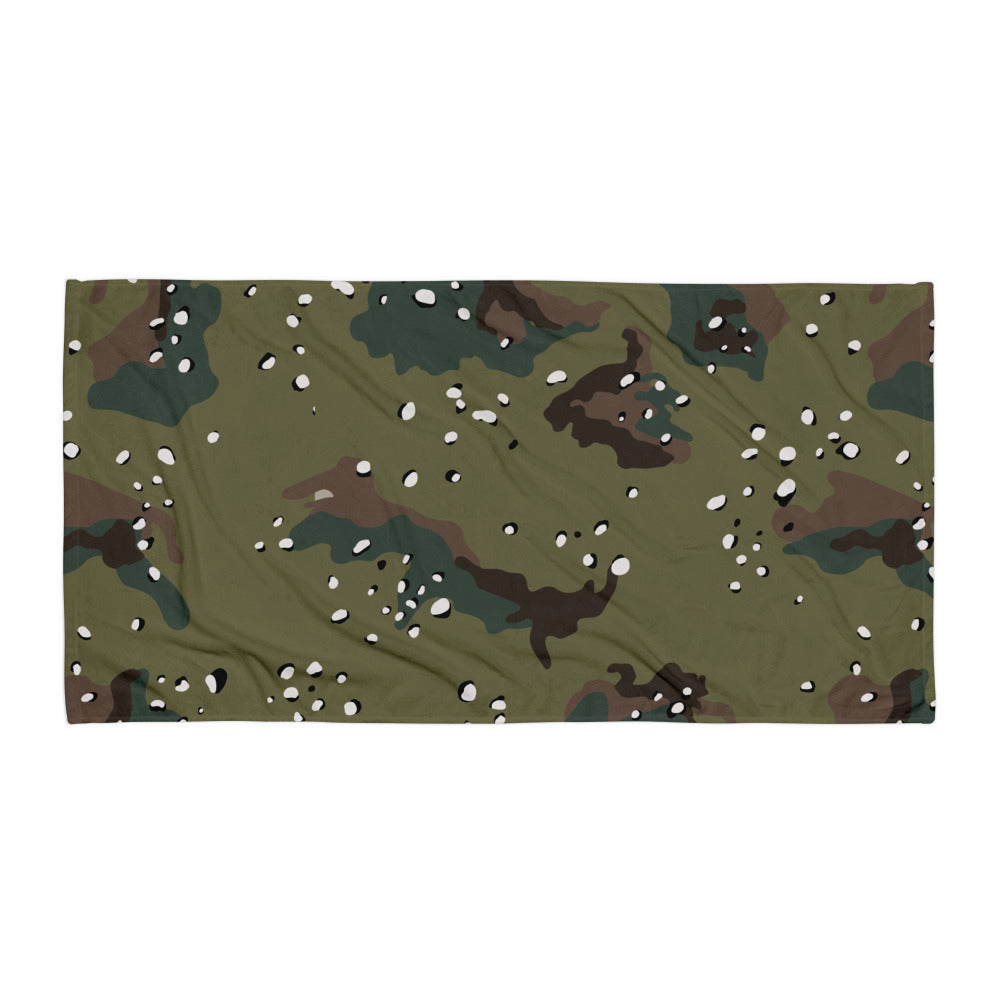 "Jungle Choco" Beach Towel