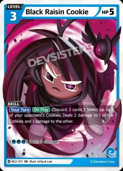 Black Raisin Cookie BS2-031 SR | Super Rare Card