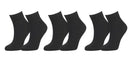 tittimitti® Women’s 98% Organic Cotton Ankle Socks 3-Pack – Breathable Everyday Ankle Socks